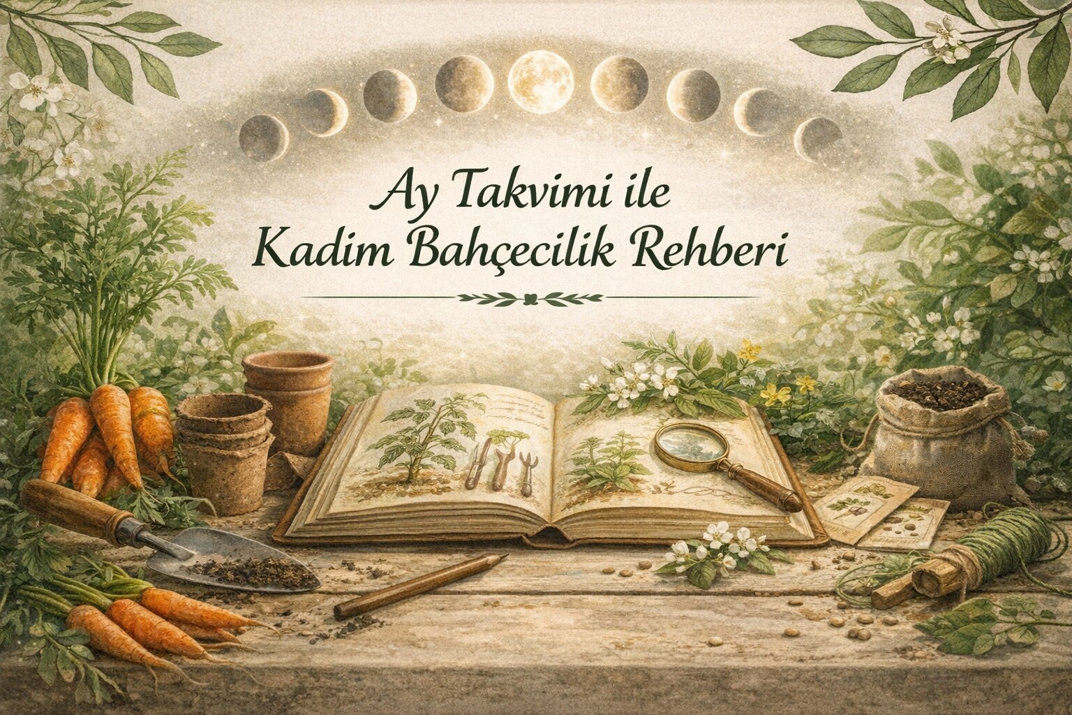 Ay Takvimi ile Kadim Bahçecilik Rehberi