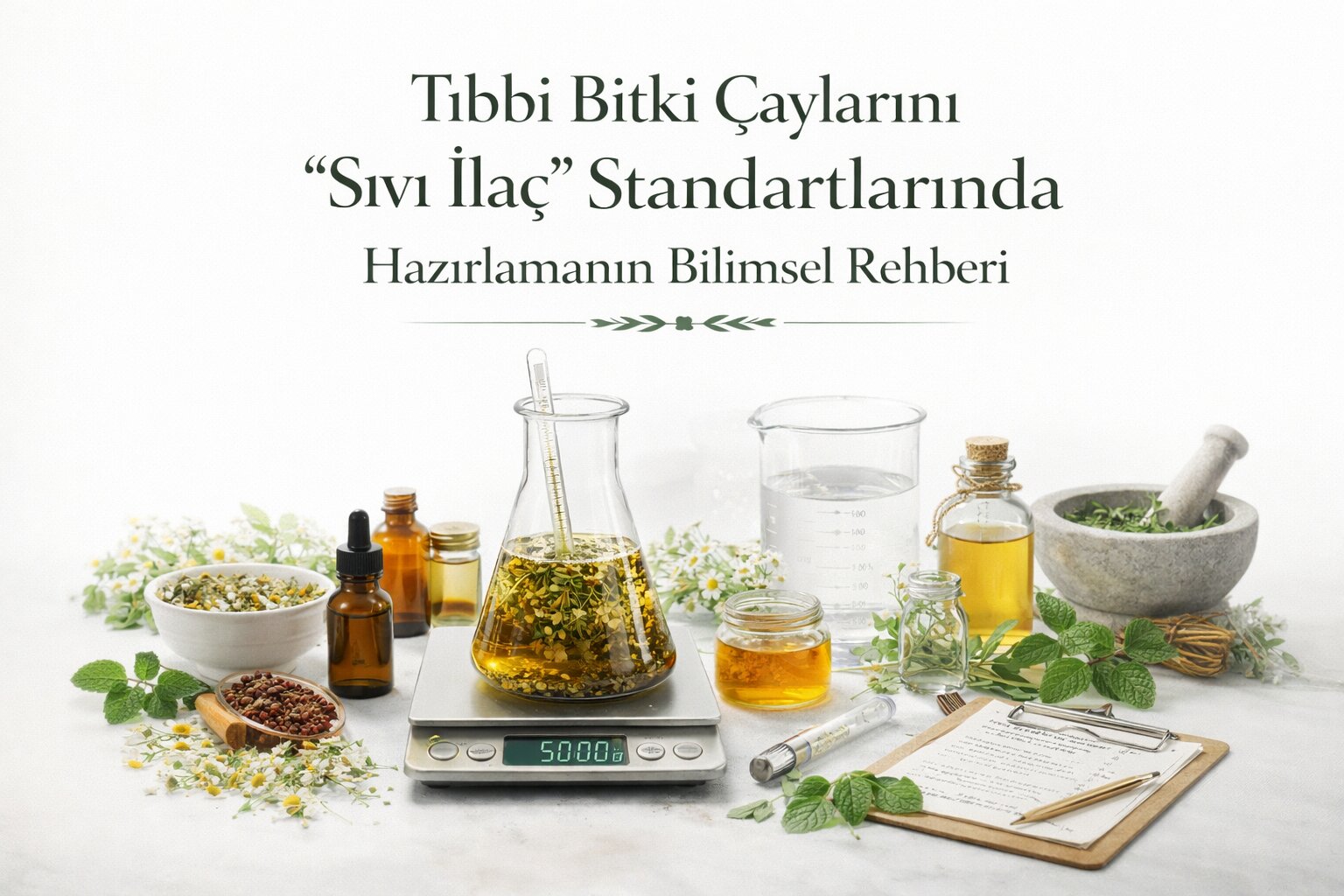 Tıbbi Bitki Çaylarını "Sıvı İlaç" Standartlarında Hazırlamanın Bilimsel Rehberi