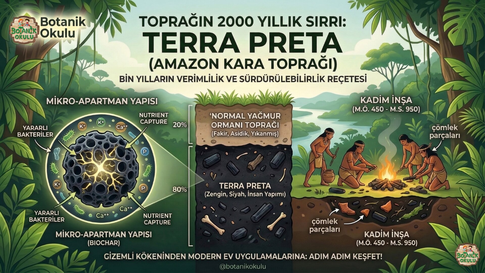 Terra Preta : Amazon’un Simsiyah Kalbi 