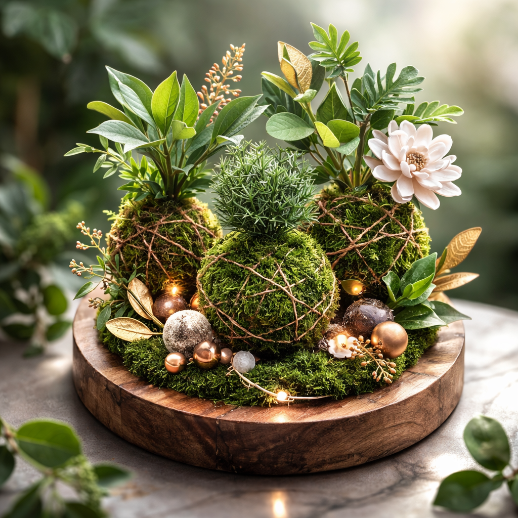 Kokedama ve Çiçek Tasarımı Atölyesi