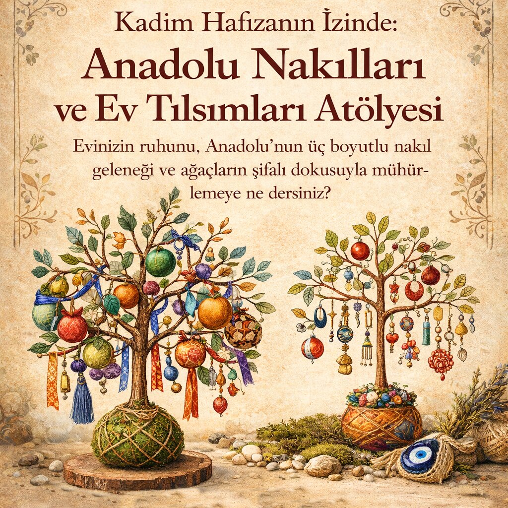 Anadolu Nakılları ve Ev Tılsımları Atölyesi