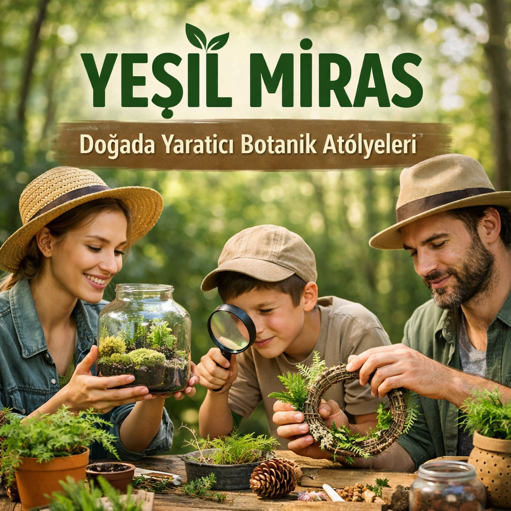 Herkes İçin Doğada Yaratıcı Botanik Atölyeleri