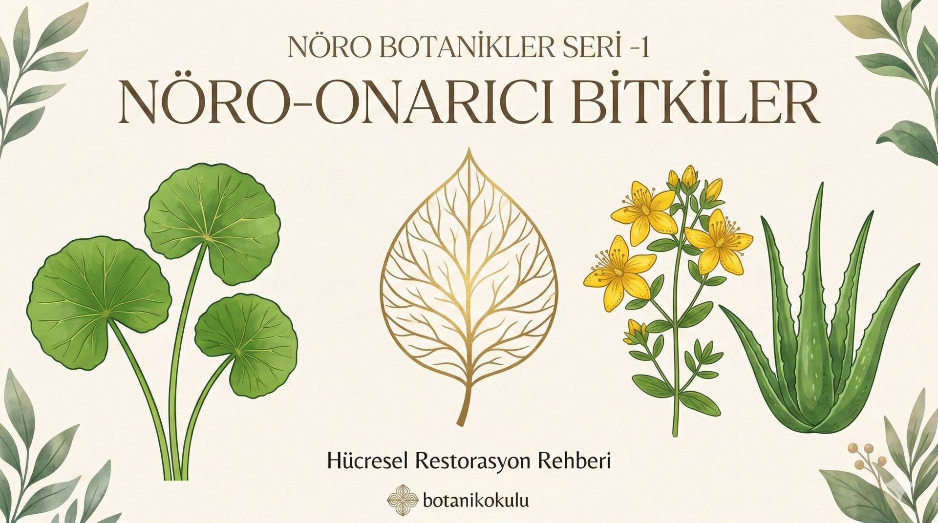 Nöro Botanik -1 : Nöro-Onarıcı Bitkiler