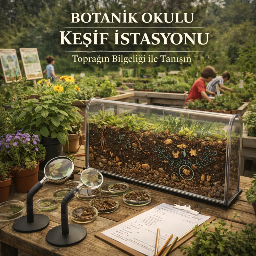 6-12 Yaş Çocuk : Botanik Okulu  Keşif İstasyonu 